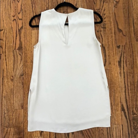 Theory tan silk tunic size small - Picture 7 of 7